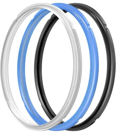 3Pcs Silicone Sealing Ring for 5.7L, Replacement Seals Compatible with I5.7L, for IP-LUX60,Smart-60,IP-CSG60(Size:3Pcs)