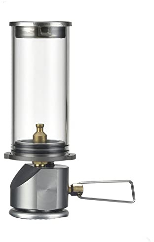 Wickless Candle Lamp Mini Portable Outdoor Gas Lamp Night Lights Camping Gas Lantern