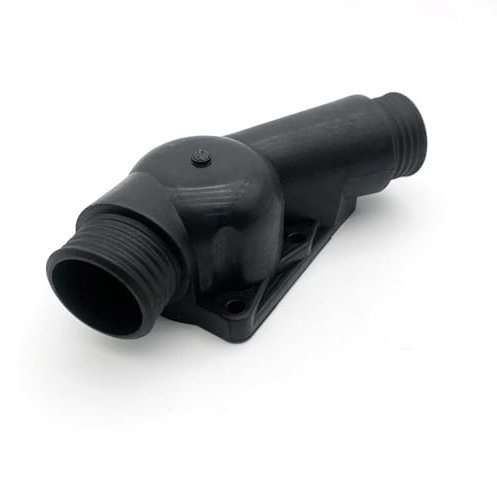 OE 902-5003 - Carcasa para termostato de refrigerante de motor, color negro, compatible con BMW 320i 323i 323iC 323ti 325i 325is 328i 328iC 328is 525i 525iT M3 Z3 / 11531722853