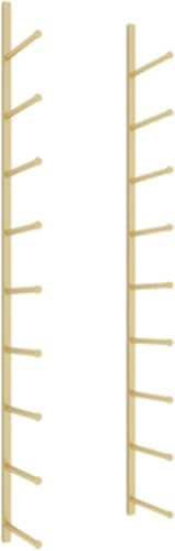 Vertikaler Yoga-Mattenständer Wandmontierter Yogamatten-Organizer | Mehrschichtiger Yogamatten-Organizer, Handtuch-Aufbewahrungsorganizer for das Heim-Fitnessstudio Fitnessgeräte-Wand-Schaumstoffständ
