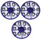 NXTFNRNX Filtro HEPA Lavabile di Ricambio for aspirapolvere Wireless Dyson DC04 DC05 DC08 DC19 DC20 DC21 DC29(3pcs)
