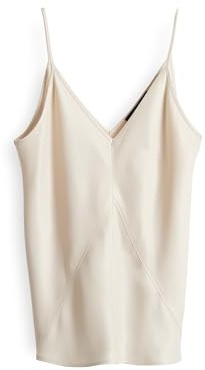 someday Damen Blusentop | ZIXTI Regular Top in glänzender Satinqualität Natural Glaze, 40