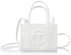 TELFAR Small Shopping Bag, White, S