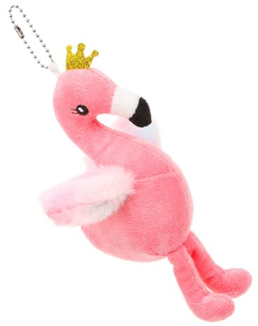 FRCOLOR Flamingo Kuscheltier und Flauschig Langlebiges Plüschtier aus PP Baumwolle Niedliches Vogelspielzeug für Kleine Mädchen Fördert Kreativität und Fantasievolles Babygeschenk
