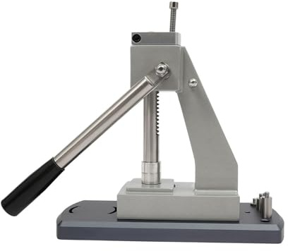 KUASHDBC Watch Press Tool Set with 25 Aluminum Dies, Adjustable Height Case Opener and Closer for Watchmaker Repair, Snap On Screw Down Cover Remover Installer Kit