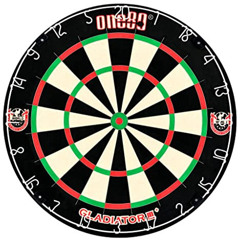 ONE80 Dartscheibe Gladiator 3, Mehrfahbig, 18 x1-1/2