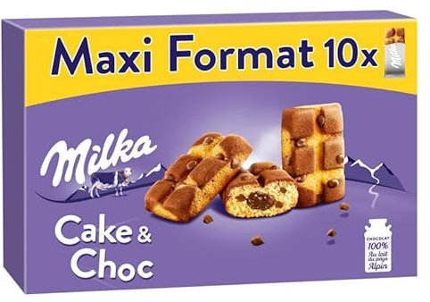 LU - Milka Cake And Choc 350G - Lot De 3 - Vendu Par Lot