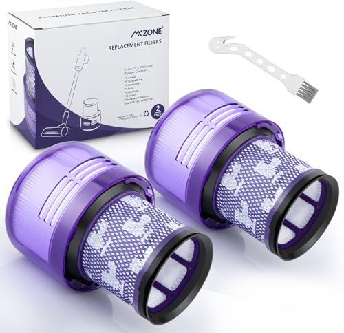 MXZONE V15 Filter für Dyson, 2 Stück Filter für Dyson V11 Absolute, Ersatzfilter V15 SV14 SV17 SV22 Animal Detect Extra Pro Detect Torque Drive Staubsauger Ersatzfilter, Ersetzen Sie DY-970013-02