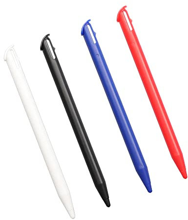 Xahpower Stylus Pen para New 3DS XL, 4 en 1 Lapiz Tactil de Repuesto Compatible con Nintendo New 3DS XL