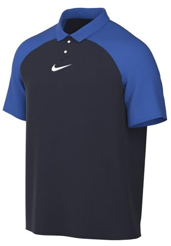 NIKE DH9228-451 M NK DF ACDPR SS Polo K Polo Shirt Men's Obsidian/Royal Blue/White Size L