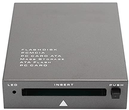 VBESTLIFE USB2.0-zu-ATA-Flash-Speicherkartenleser-Adapter für Computer, Unterstützt PCMCIA-Karte, Lesen von 20MB-20G-Speicherkarten