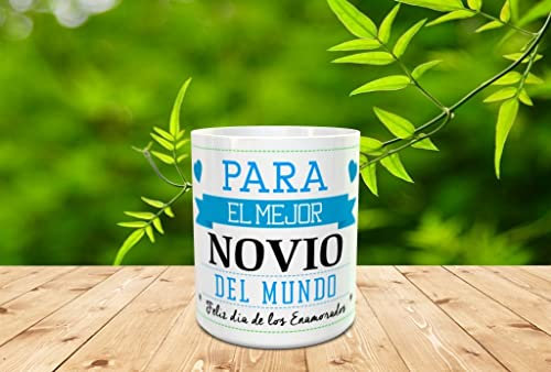 Genérico Taza para novio regalo día de los enamorados para el mejor novio del mundo