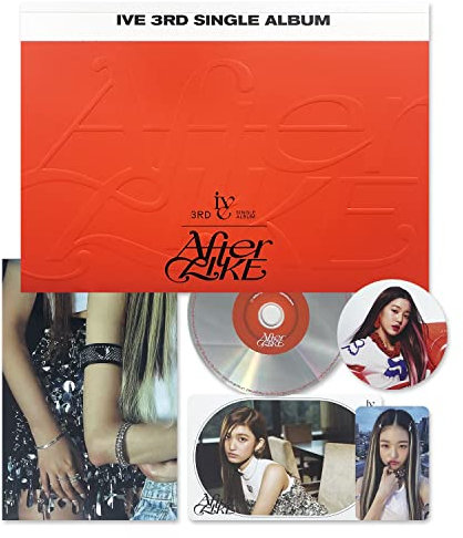 IVE - 3rd Single Album [After Like] (Photobook Ver - Ver.1) Photo Book + CD-R + Photocard + Post Card + Circle Card + Folded Poster + 2 Pin Button Badges + 4 Extra Cards