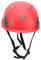 Kletterhelm, Schutzhelm, Outdoor-Sicherheitskopfschutz, Verstellbarer Helm mit 12 Belüftungsöffnungen für Erwachsene, Bergsteigen, Wandern, Klettern, Höhlenforschung(Rot)