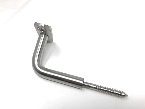 Handlaufträger Edelstahl Handlaufhalter Wandhalter rund 42,4 mit M8 Stockschraube