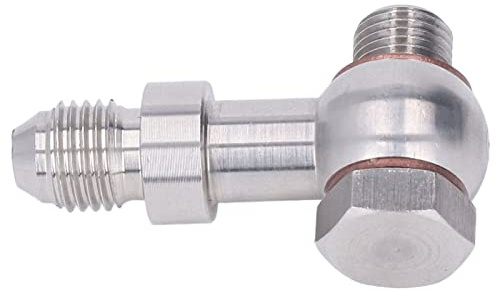 Ölversorgungs-Hohlschraubensatz, Turbolader, Drosselklappe, Hohlschlauch, Widerhaken, Schraubverbinder, Gewinde-Hohlbolzen, Bremsenverbinder-Adapter, Geeignet für Evo 1–10 4G63T