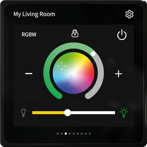 Schneider Electric Touchscreen KNX 4 Zoll Mini schwarz