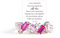 OVNMFH Nobody Has It All Together Pink Band Ring, S925 Plated with 18K White Gold Irregular Pink Self Love Ring, All Your Broken Pieces Make You Beautiful, Pink Jewelry Gift for Women (8)