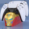 Station de charge pour manette PS5, avec casque d'aspect cool, 2 à 3 heures, charge rapide, station de charge PS5, manette PS5 pour manette Playstation 5/Edge (rouge et jaune)