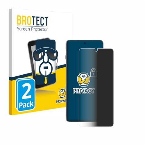 BROTECT Blickschutzfolie für Oppo Find X8 Pro | 2 Stück Anti-Spy Displayschutz Made in Germany Smartphones und Handys Privacy Screen Protector Blaulichtfilter Klare Folie