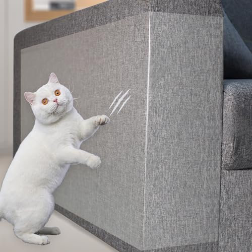 AOUKAR Anti Kratzschutz Sofa Sofaschutz Katze Folie FüR Katzen Selbstklebend MöBel Couch Tür Kratzfolie-20pack