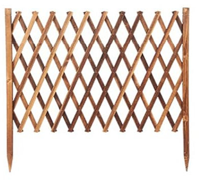 Einziehbarer Holzzaun, Freistehende Holzzauntrennung Für Den Außenbereich, Erweiterbarer Gartenzaun, Haustiertor Aus Holz Für Den