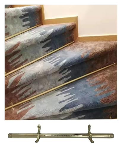 MMDXDLX Tige pour Tapis Barre de Fixation for Tapis d'hôtel, décoration de Couloir, Barre antidérapante for Tapis de Marche(105cm/41.3in/3.4ft)