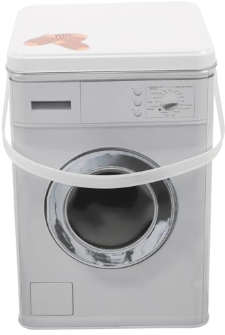 Lurrose Contenitore Per Detersivo in Polvere Contenitore Elegante Per Perline Da Bucato Per Articoli Vari Design Impilabile Comodo e Pratico