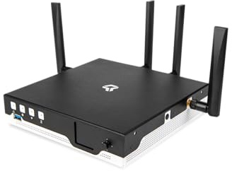 Turris Omnia NG Router Wi-Fi 7, Router di Rete ad Alta Velocità, 2 Porte SFP+ 10Gbps, 4 Porte RJ45 2.5Gbps, Nero, OpenWRT