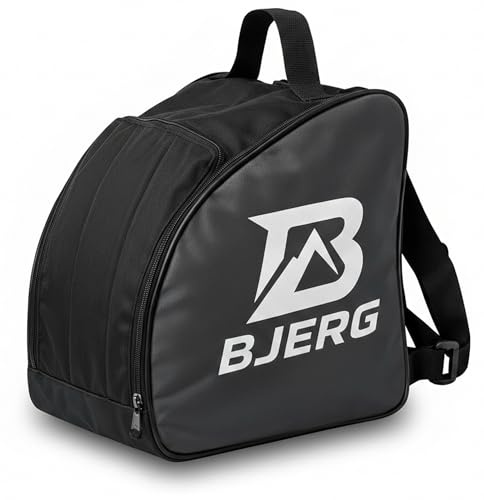 Vov.Vov Bjerg Skischuhtasche Skitasche für Skischuhe und Helm Ski Boot Bag wasserfest - robuste Zipper - Skitasche Skischuhtasche Set - Schlittschuhtasche