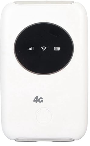 ZASCHMOY 4G LTE USB-WLAN-Modem, 150 Mbit/s, Entsperrbarer Tragbarer WLAN-Router mit Integriertem 3200-mAh-, Unterstützt SIM-Kartensteckplatz und Gleichzeitige Verbindung von 10 Geräten