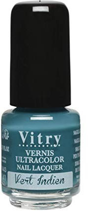 Vitry Mini Nagellack, Indisches Grün, 4 ml