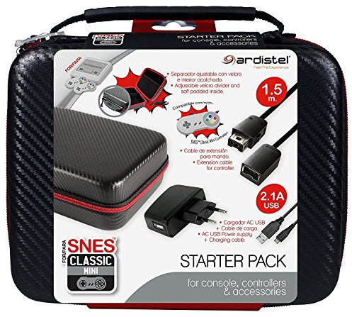 Ardistel - Starter Pack para NES/SNES mini (Nintendo Super Nes)