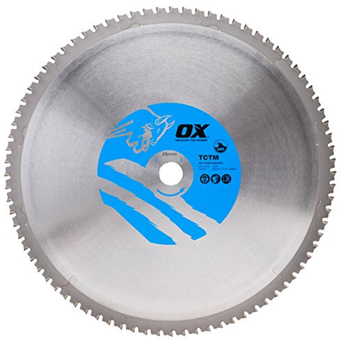 OX Corte de metales ferrosos 355/25.4mm, 80 Dientes TCG