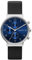 SKAGEN Herren Chronograph Quarz Uhr mit Leder Armband SKW6417