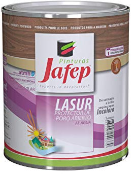 Lasur Aqua Protector de la madera a poro abierto y al agua color Blanco 750 ml