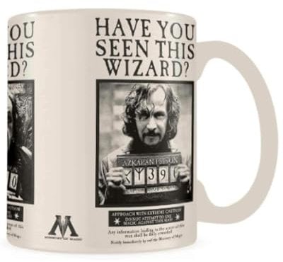 Pyramid Heat Changing Mugs - Harry Potter (Wanted Sirius Black), mehrfarbig, SCMG25012