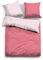 TOM TAILOR 0069907 Bettwäsche Garnitur mit Kopfkissenbezug Baumwoll-Satin 1x 155x220 cm + 1x 80x80 cm cherry red