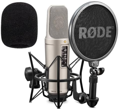 Rode NT2-A Set Kondensator Mikrofon + WS2 Schaumstoff Popschutz Windschutz