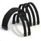 LINKUP - AVA 30cm PSU Cable Extension Sleeved Custom Mod GPU PC Braided w/Comb Kit - Compatible with RTX3090 | 1 x 24 P (20+4) | 2 x 8 P (4+4) CPU | 3 x 8 P (6+2) GPU set | 300mm - Black