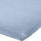 REDBEST Topper-Spannbettlaken Denver Elasthan-Jersey-Stretch hellblau Größe 90x190 cm - 100x200 cm - besonders weich und anschmiegsam, bügelfrei, mit Rundumgummi