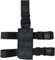 OAREA Taktische Molle Drop Bein Gun Holster Plattform Universal Magazine Beutel Oberschenkel -Rig -Adapter Schnellfreisetzung Jagdausrüstung (Color : TBLB15-BK, Size : M)