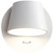 KRIPINC 350° Freie Rotation LED Wandleuchte, 6W Warmweiße Leselampe Wandmontage, Leselampe Wand Acryl, Leselampe LED, Wandlampe mit Schalter, Wandlampe Modern für Schlafzimmer, Nachttisch (Weiß)