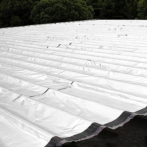 Bitumen-Band,Aluminium Wasserdichtes Klebeband,Selbstklebendes Dichtungsband,Dachpappe,UV-beständige Schutzfolie,für Flachdach,Gartenhaus Dach,Metalldachbahn (1x3m)