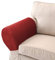 LERTREEUK 1 Paar Sofa-Armlehnenschoner, elastisch, abnehmbar (Rotwein)