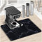 Creative Corner Tappetino Macchina Caffe - Tappetino Scolapiatti Assorbente Cucina by Tappetino Assorbente Cucina - Tappeto Macchina Caffe (Marmo Nero, 70 x 50 cm)