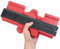 SUZEYEN 6 Inch Contour Gauge Tool Set – Precise Profile Duplicator for Carpets, Tiles, Woodworking & Flower Strips – Red Plastic Measuring Tool