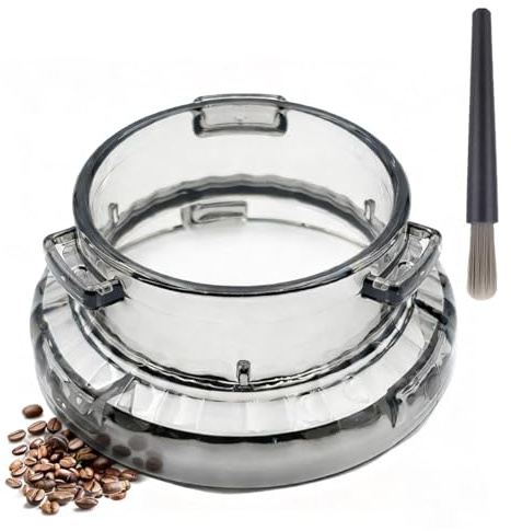 54mm Kaffee-Dosiertrichter,Wiederverwendbarer Kaffeemaschinen Dosiertrichter,Espresso-Dosiertrichter für Breville Barista Portafilter,Dosing Funnel Kompatibel mit Sage Breville Portafilter Espresso