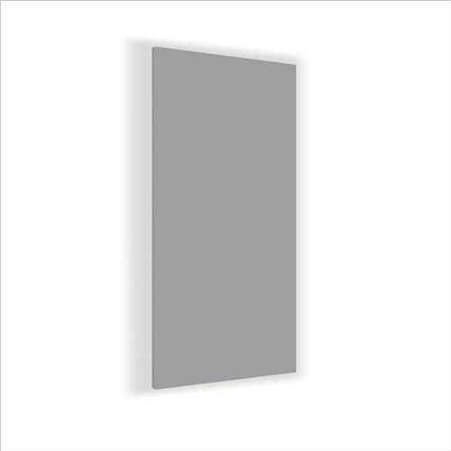 Stop Sound Pannello acustico fonoassorbente, pannelli fonoassorbenti alte prestazioni 124x64x5 Cm (Grigio)