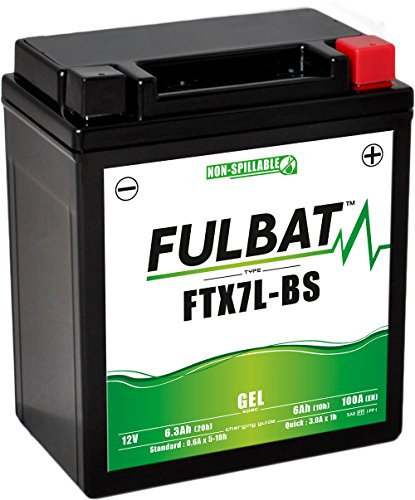 ftx7l-BS Gel fulbat Batterie sans entretien BS Gel, ytx7l, dimensions : 130 x 113 x 70 mm